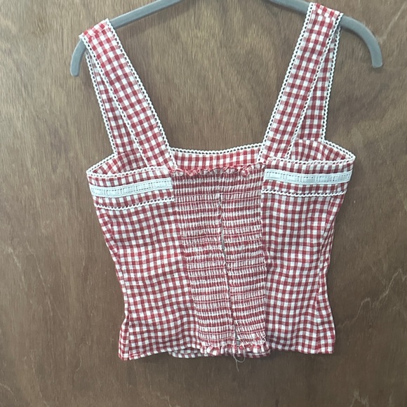 Reformation Gingham Women's Top - Picture 3 of 4